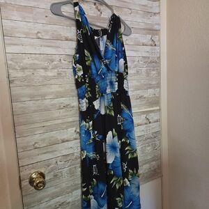 Floral Hawaiian Dress Xxl